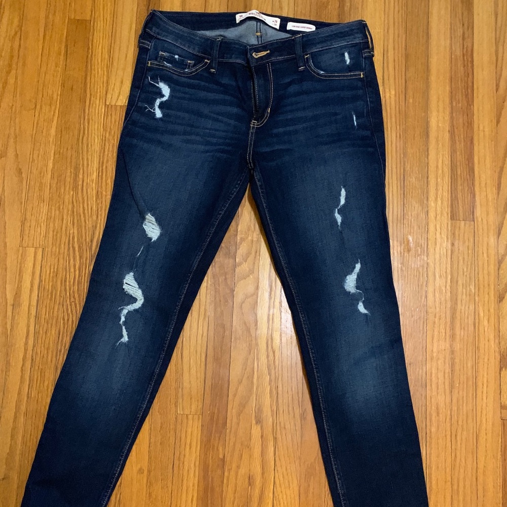 Hollister ripped jeans